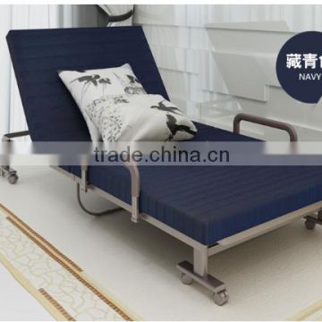 Multifunctional simple & practical iron folding bed with CE certificate