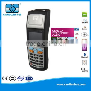 Vehicle Fare Collection System with GPS can Trace the Bus for 13.56MHz RFID Reader