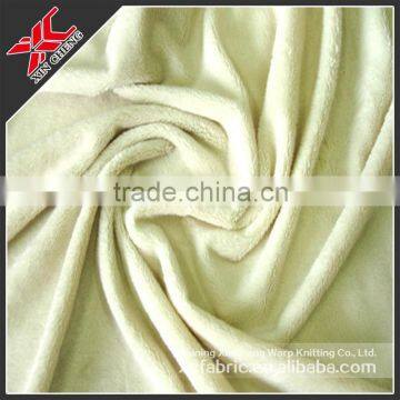 100 polyester tricot brushed fabric