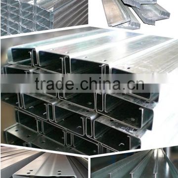 steel c/z purlin with galvanized for steel structual