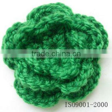 Handmade woolen flower