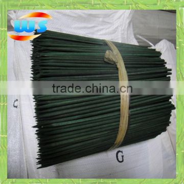 Green bamboo stick