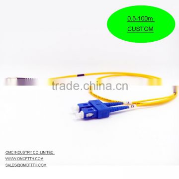 High quality fiber optic patch cord SC-FC SM DX 2.0 3M