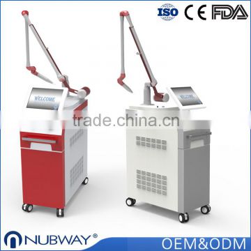 Freckles Removal Newest !!! High Quality Q Switched Nd Yag Laser Brown Age Spots Removal Tattoo Removal Machine / Professional Nd Yag Laser Scar Removal Equipment