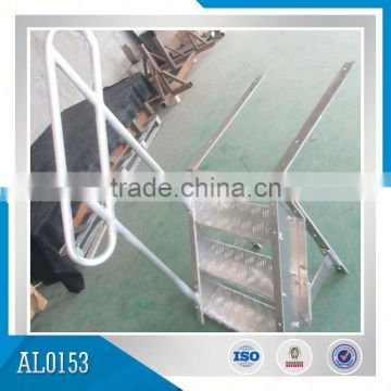 Marine Aluminum Inclined Ladders Installed In Barges