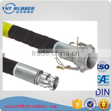 China high quality Flexible Stainless Steel Braided Rubber Hose Assembly