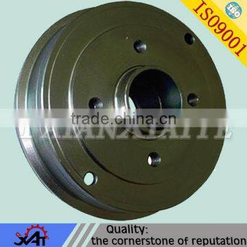 Automobile brake drum auto parts ductile iron resin sand process CNC process