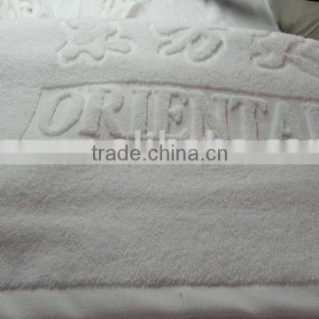100% cotton jacquard floor towel,bath towel,hotel towel,terry towel