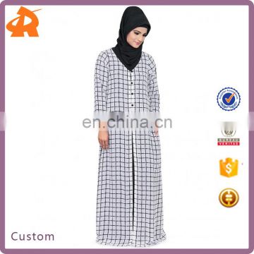 OEM fashion open abaya,latest design muslim dress,grid muslim women party dress