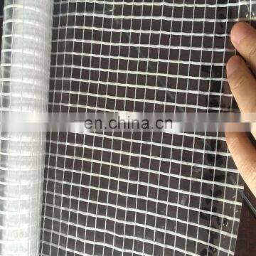 1000d 3*3 mesh transparent pvc tarpaulin fabric