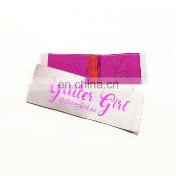 Personalize custom woven fabric labels