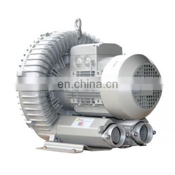 side channel air blower blowing hot air for boat and dock deicing