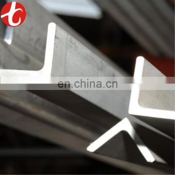 ASTM 201 304 316L cold rolled hot rolled stainless steel angle bars