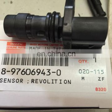 8-97606943-0 for 4HK1 genuine part revolution speed sensor