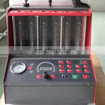 JH-601A high quality 6 cylinders ultrasonic fuel injector cleaner and tester high quality equally with l-aunch