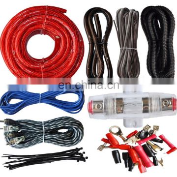 4 Gauge Amp Kit Amplifier Install Wiring Complete 4 GA Installation Cables 2200w