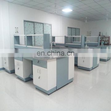 CE. H-frame Structure Workbench Lab Bench With Reagent Shelf In Laboratory Furniture