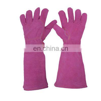 HANDLANDY Anti-abrasion Gauntlet garden gloves work gardening gloves,windproof waterproof hand protection gloves