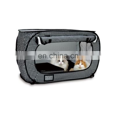 High quality luxury custom cute cheap portable easy washing cat carrier for pet
