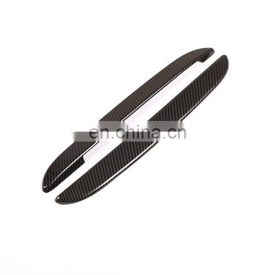 Carbon Fiber For BMW X5 G05 X7 G07 2019 Year Model ABS Car Front Row Seat Decoration Strips Trim Accessories