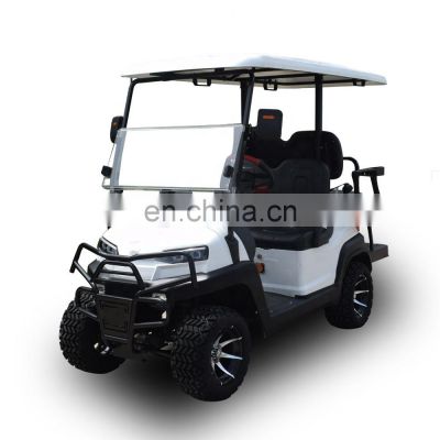 electric golf cart lifted 2seats with 2 back seat from China