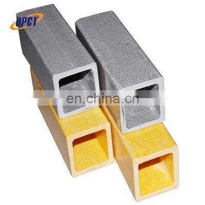 Fiberglass composite reinforced plastic square tube pultrusion profile square tube