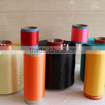High tenacity low Elongation dyed 100% polyester Yarn