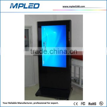 Good quality of 60 inch lcd advertise player for indoor media advertising show hd image and video