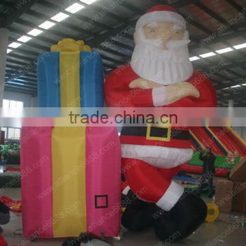 popular cartoon inflatable santa claus