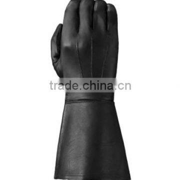 Mens Leather Police Gloves