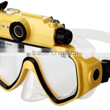 RD34 Underwater Diving Mini Camera, Scuba Diving Mask HD Camcorder and Snorkel