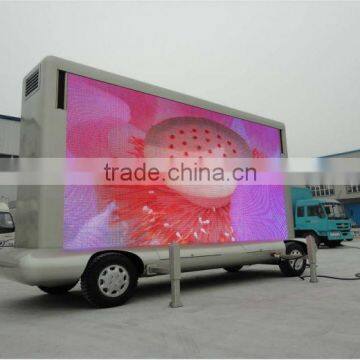 P8mm mobile truck movable video led display panel