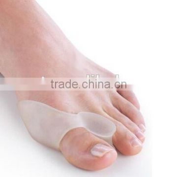 Tailor-made foot splint, soft silicone bunion toe separator