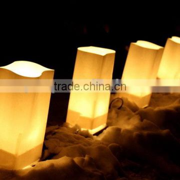 Promotion quality new design wholesale luminary candle bags
