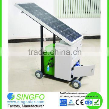 Movable Solar Water Filter System