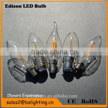 C35 6-watt led filament candelabra light bulb                        
                                                Quality Choice