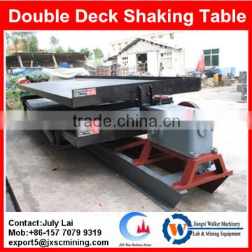Chrome ore shaking table,double shaker table for chrome separation