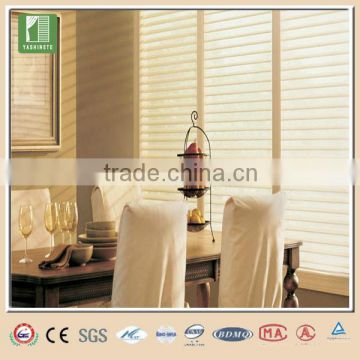 shangri-la blinds fabric in double glass