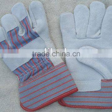 High Quality Cow Split Leather Working Gloves / Safety Gloves / Rigger Gloves