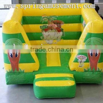 Inflatable jungle theme bouncy castle SP-CB040