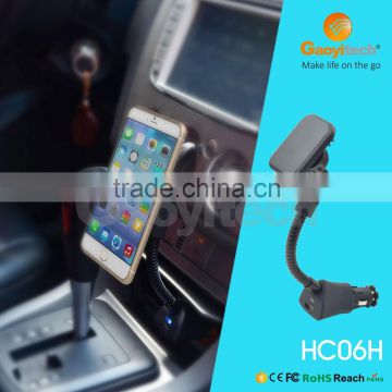 2016 New smart IC with QC3.0 car charger holder car smartphone accessories