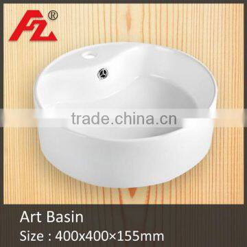 Hot!!Popular sanitary ware round bathroom sink,small size sink