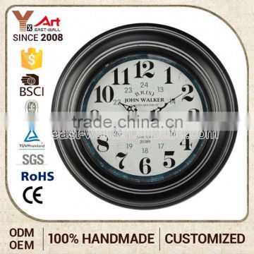 Superior Quality Custom Tag Rugby Clock Wall Vintage