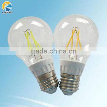 new A60 dimmable 6w filament led lamp 600lm CE UL energy star approval