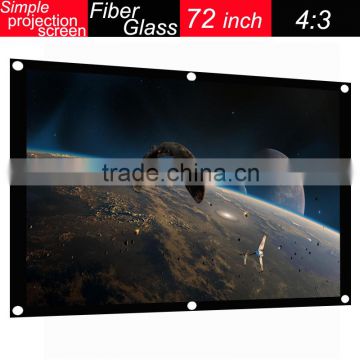 Shenzhen Factory matte grey 4:3 projector screen frame