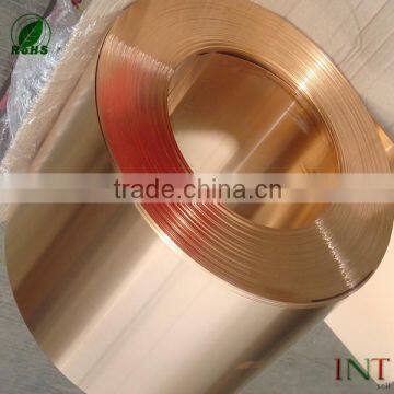 Professional copper supplier high light polished brass strips C27200