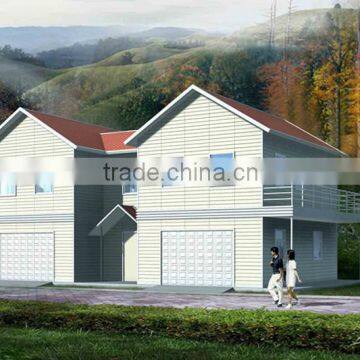 Directly sound insulation Luxury Prefabricated Steel Houses/Villa/Homes