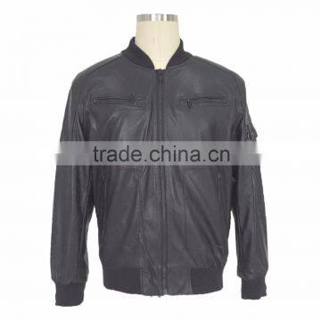 2016 modern style spring and autumn men PU leather jacket