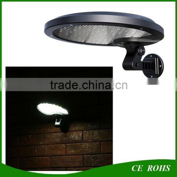 Motion Sensor Wall Mounted Lamp Solar Powered 500LM LED outdoor park street lamp