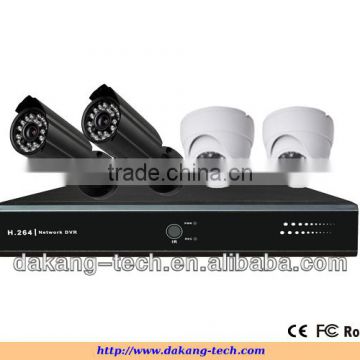 H.264 4CH CCTV DVR Kit ,4 IR COMS 800TVL cameras